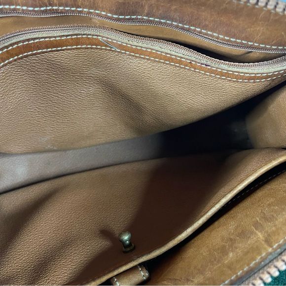 Vtg Dooney & Burke Leather Bag - Picture 6 of 9